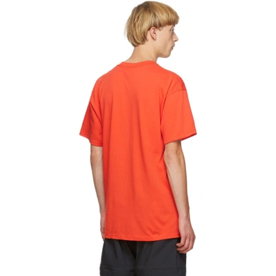 Shop Nike Acg Red Acg Graphic T-shirt In 634 Habaner