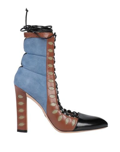 Shop Paula Cademartori Woman Ankle Boots Black Size 8 Soft Leather