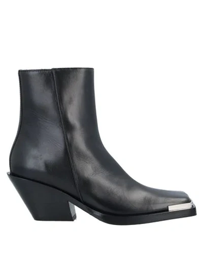 Shop Acne Studios Ankle Boots In Black