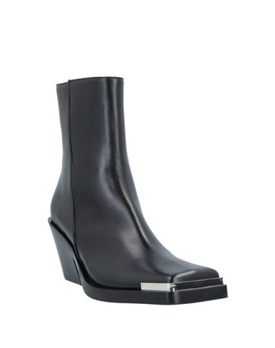 Shop Acne Studios Ankle Boots In Black