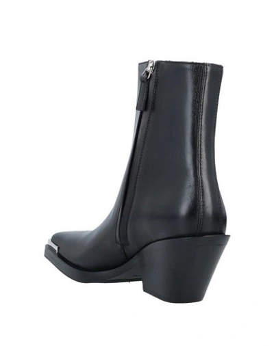 Shop Acne Studios Ankle Boots In Black