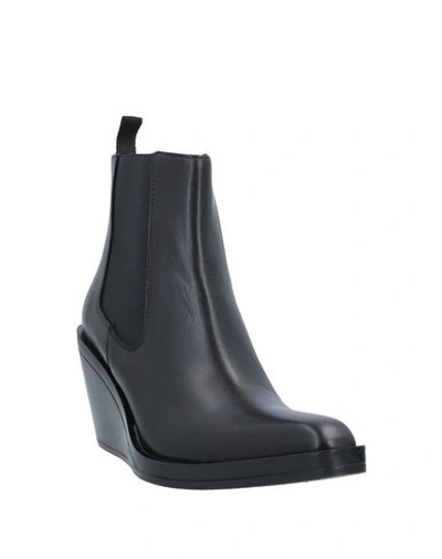 Shop Acne Studios Ankle Boots In Black