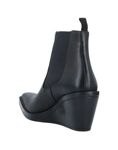 Shop Acne Studios Ankle Boots In Black