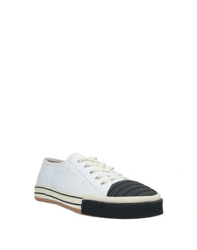 Shop Acne Studios Sneakers In White