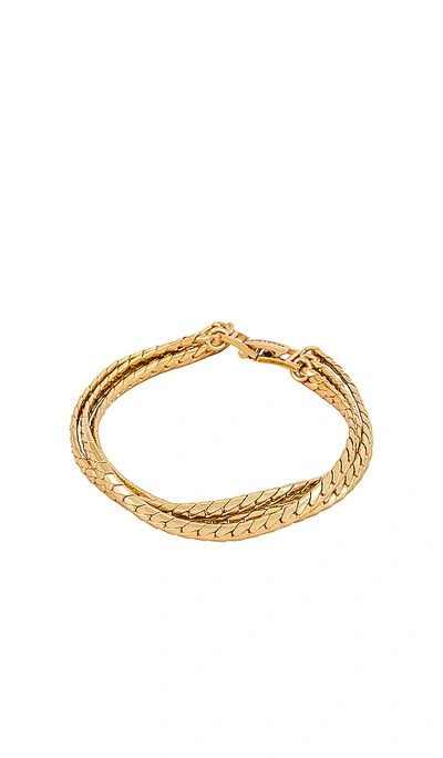 Shop Jenny Bird Priya Layered Bracelet In Gold