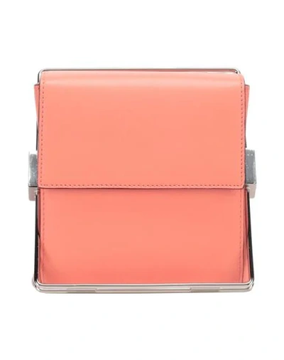 Shop Lautēm Handbags In Salmon Pink