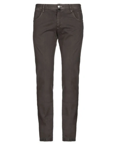 Shop Addiction Pants In Dark Brown