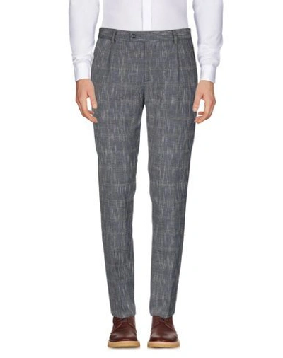 Grey Daniele Alessandrini Pants In Blue