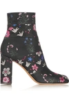VALENTINO GARAVANI Spring Garden Brocade Ankle Boots
