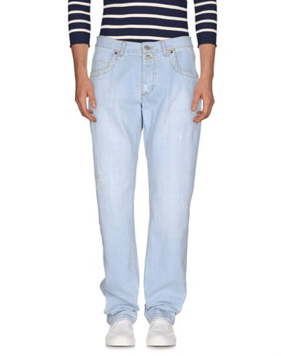 Shop Dirk Bikkembergs Jeans In Blue