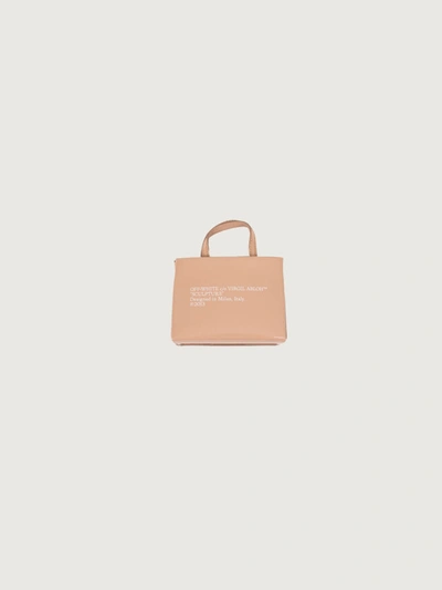 Shop Off-white Baby Box Bag Nude White In Nude & Neutrals