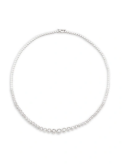 Shop Saks Fifth Avenue 14k White Gold & Diamond Necklace
