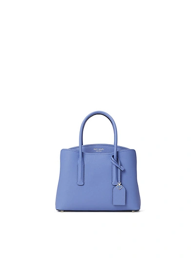 Shop Kate Spade Margaux Medium Satchel In Forget Me Not