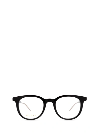 Shop Gucci Gg0845o Black Glasses