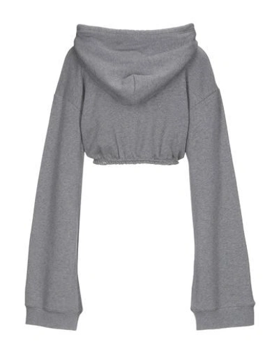 Shop Fenty X Puma Hooded Sweatshirt In Grey