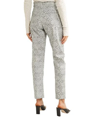 Shop Georgia Alice Woman Pants Grey Size 10 Polyester, Polyurethane, Cotton