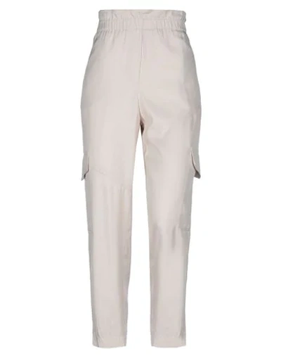 Shop 8pm Woman Pants Ivory Size M Viscose In White