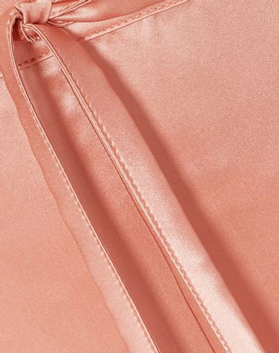 Shop Marques' Almeida Woman Pants Pastel Pink Size 6 Silk