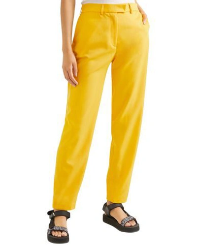 Shop House Of Holland Casual Pants In Yellow