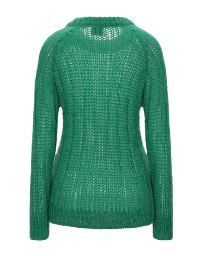 Shop Prada Sweater In Green