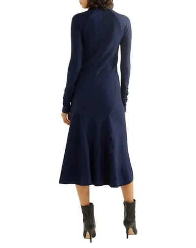 Shop Haider Ackermann Knee-length Dress In Dark Blue