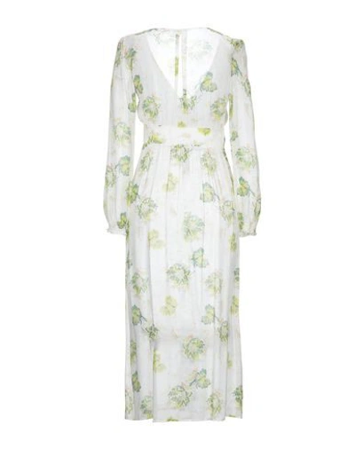 Patrizia Pepe Midi Dresses In White