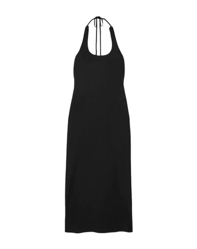 Shop Georgia Alice Woman Midi Dress Black Size 10 Polyester, Rayon, Elastane