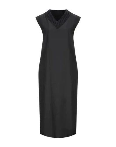 Shop Golden Goose Midi Dress In Black