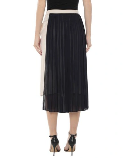 Semicouture Midi Skirts In Blue