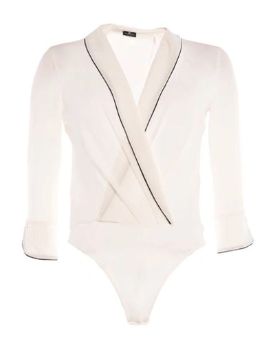 Elisabetta Franchi Blouses In White