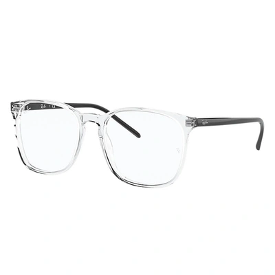 Ray Ban Rb5387 Eyeglasses Tortoise Frame Clear Lenses Polarized 54-18 In Schwarz