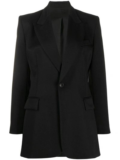 Shop Ami Alexandre Mattiussi Classic One-button Blazer In Black