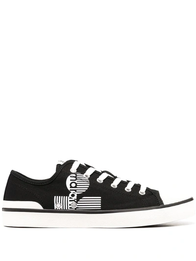 Shop Isabel Marant Low-top Lace-up Sneakers In Black