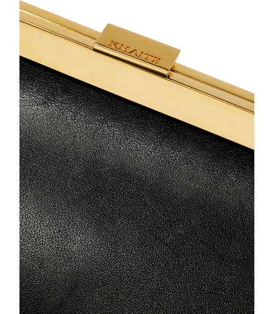Shop Khaite Aimee Envelope Clutch In Black