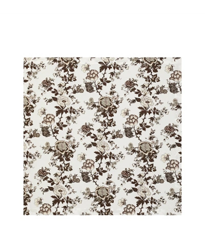 Shop Tory Burch Happy Times Bouquet Dinner Napkin, Set Of 4 In Brown