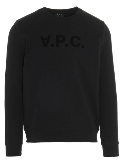 Shop Apc A.p.c.  Sweatshirt In Black