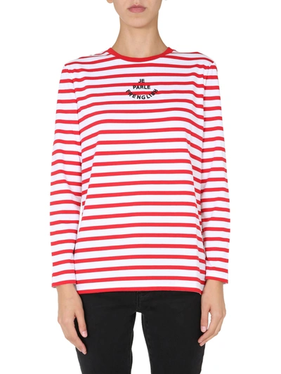 Shop Etre Cecile Crew Neck T-shirt In Rosso