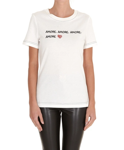 Shop Dolce & Gabbana Logo T-shirt In White