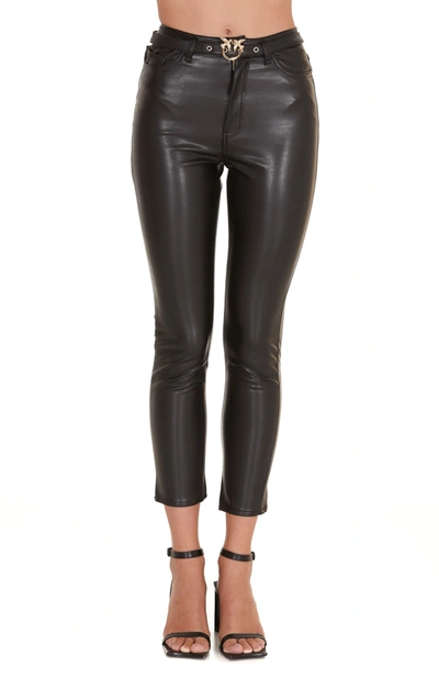 Shop Pinko Pants In Black