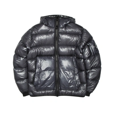 Shop C.p. Company Down Jacket In Blue