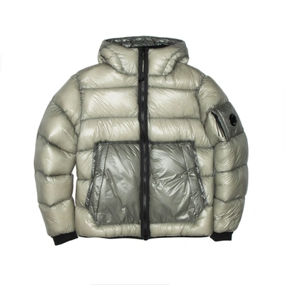 C.p. Company Semi-polished Nylon Puffer Jacket In Grey | ModeSens