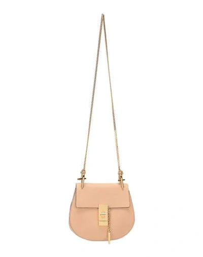 Shop Chloé Cross-body Bags In Pale Pink