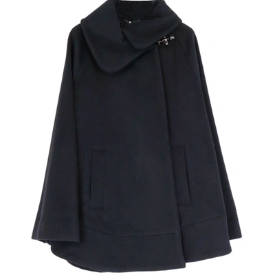 Shop Fay Cape Coat Coat In Black