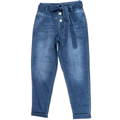 Shop Liu •jo Denim Jeans In Blue Denim