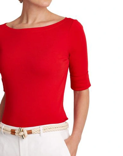 Shop Lauren Ralph Lauren T-shirt In Red