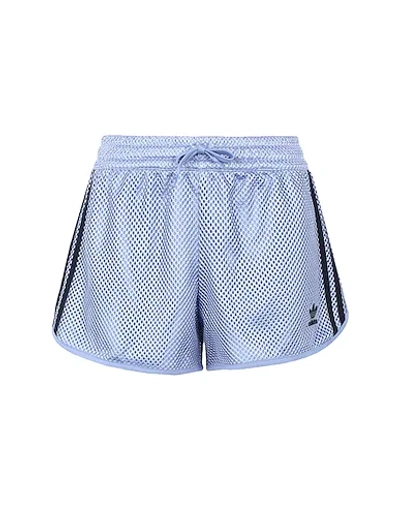 Shop Adidas Originals Shorts In Sky Blue