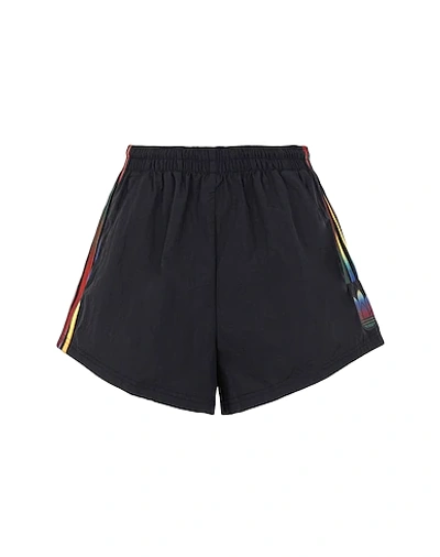 Shop Adidas Originals Shorts Woman Shorts & Bermuda Shorts Black Size 00 Polyamide