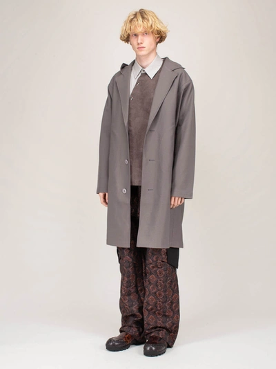 Lahti Zip Coat Steel Grey