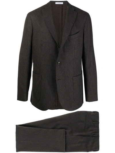 Shop Boglioli Single-breasted Suit In Grey