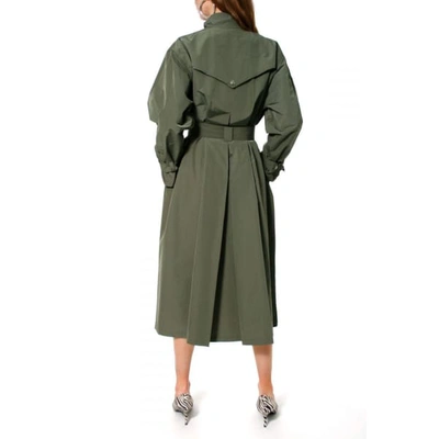 Shop Aggi Vanda Khaki Trench-coat